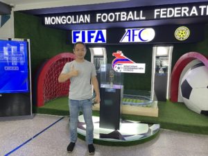 7日間の隔離が終わり今日から代表監督始動です！モンゴルサッカー協会が私の職場です