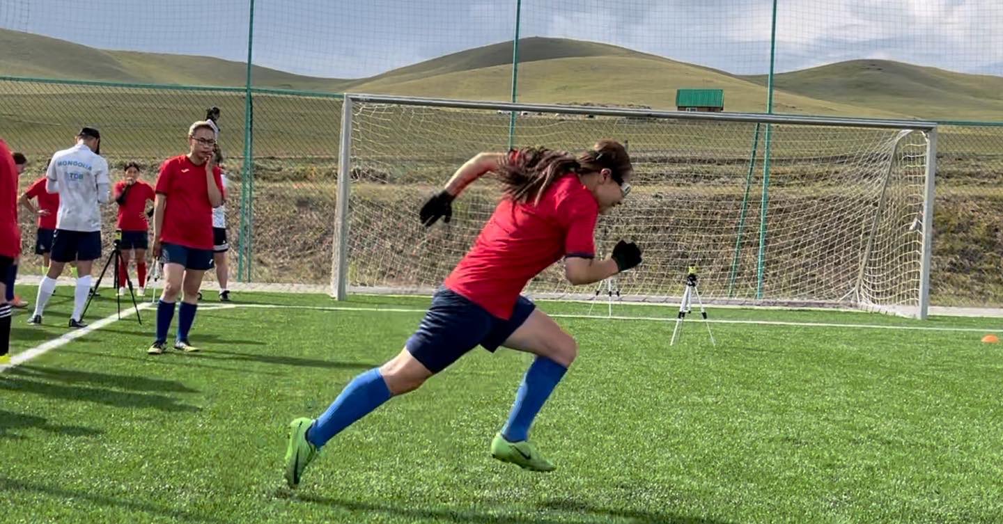 モンゴルサッカー女子代表選手の学習能力の高さには本当に驚きました！！
