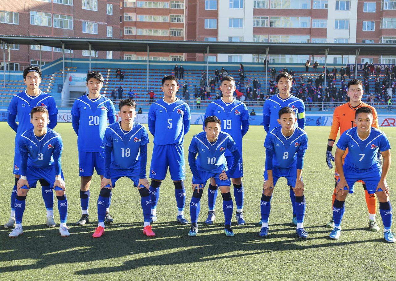 モンゴルサッカー U23アジアカップ予選マレーシア戦